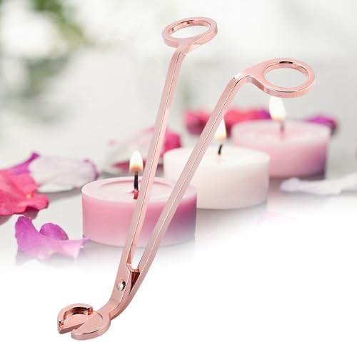 Stainless Steel Candle Wick Trimmer with Plated Finish