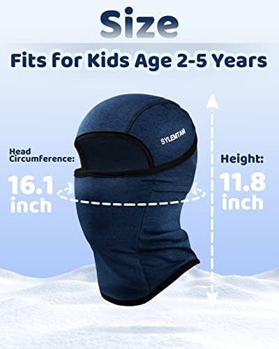 Kids Ski Mask Winter Balaclava for Ages 2-5