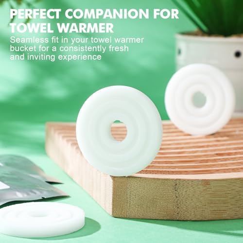 Demissle 60 Pcs 20 Flavors Scent Discs for Towel Warmers