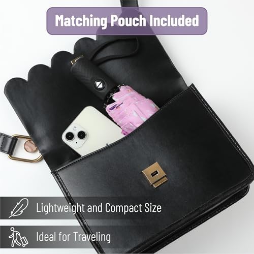 Mr Pen Windproof Travel Umbrella - Automatic Compact Rain Umbrella