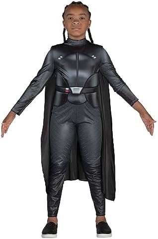 Star Wars Reva Youth Halloween Costume - Printed Jumpsuit with Belt and Cape