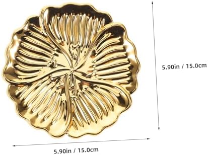 ERINGOGO Modern Decorative Iron Tray for Jewelry and Candy