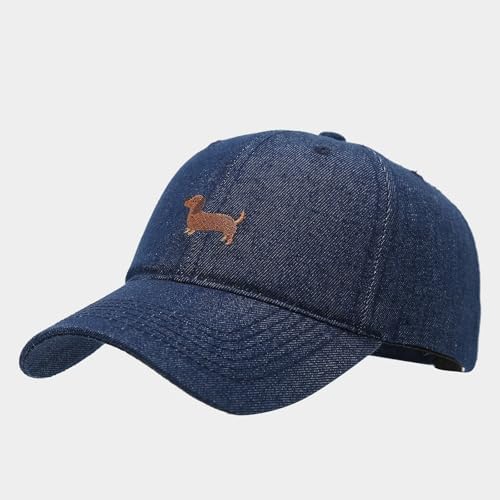 Washed Cotton Baseball Cap with Adjustable Embroidery