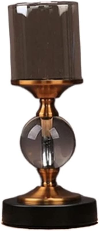 Candelabra Candlestick Holders with Glass Covers
