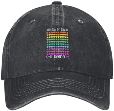 100 Day of School Still Loving It Baseball Cap for Women Men