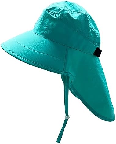 Kids Sun Hat with Neck Flap UPF 50 UV Protection