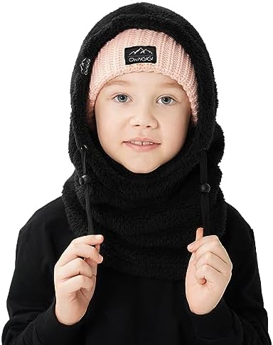 OWNGIGI Balaclava Ski Mask for Kids Windproof Face Mask