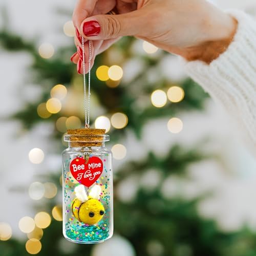 Cute Bee Love Message in a Bottle Gift for Couples 1
