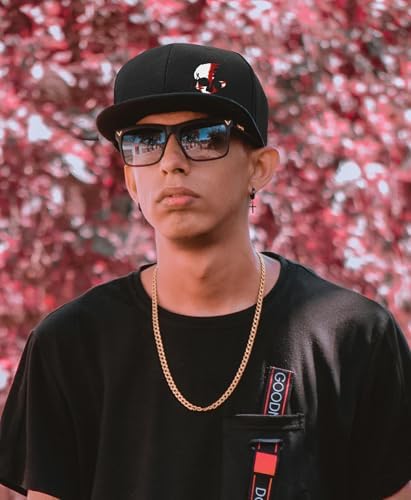 Tijeyi Black Snapback Hat with Cross Design
