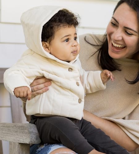 Burts Bees Baby Organic Cotton Hooded Coats for Girls