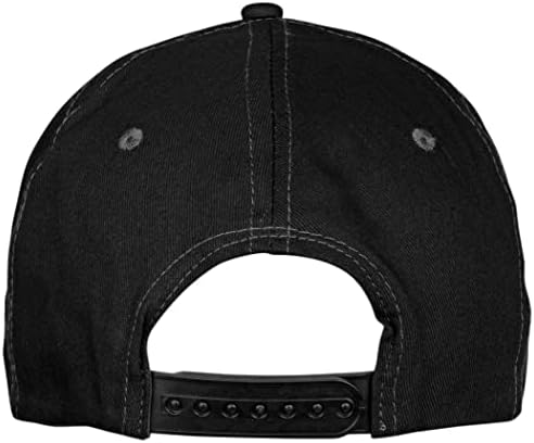 Berkshire Fashions Marvel Black Panther Cracked Stone Logo Adjustable Snapback Hat