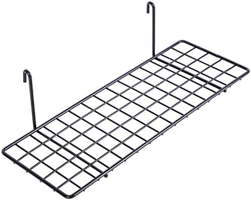 Kaforise Wall Hanging Shelf for Grid Panel Black