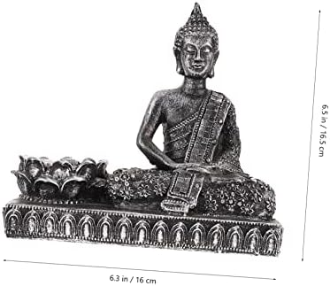 Holibanna Antique Buddha Statue Candle Holder Decor 1