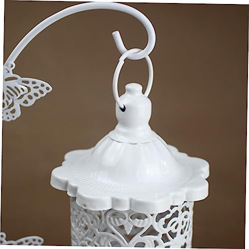 Zerodeko Wrought Iron Bird Cage Candlestick Holder 1