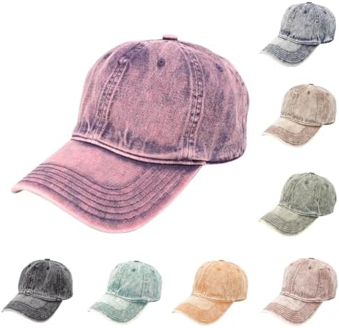 Cambkatl Mens Distressed Ripped Dad Cap