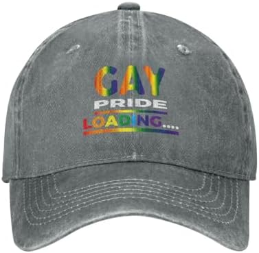 Gay Pride Baseball Cap for Men Women Sun Hat with Adjustable Strap