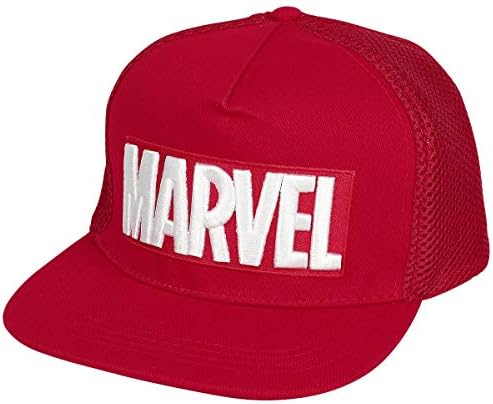 Marvel Logo Snapback Cap Adjustable Adult Size