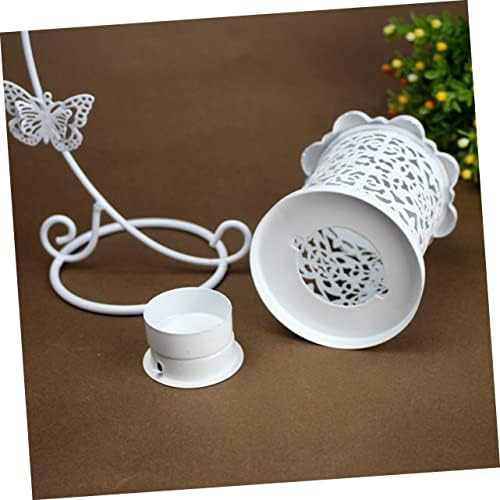 Zerodeko Wrought Iron Bird Cage Candlestick Holder 1