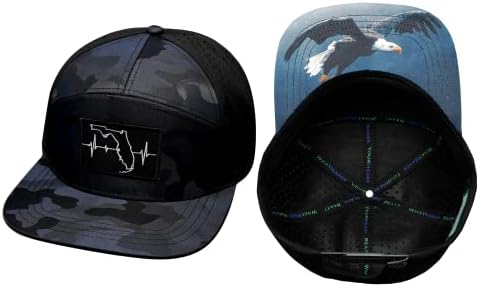 Florida Baseball Caps for Men - Navy CamoBlack Snapback