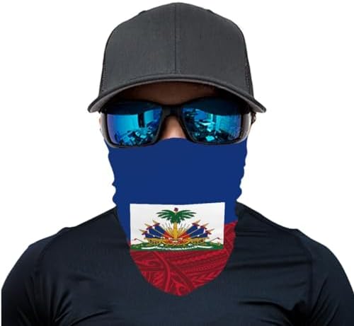 GLUDEAR USA Flag Print Seamless Bandana
