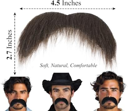 Self Adhesive Fake Mustache for Halloween Costume