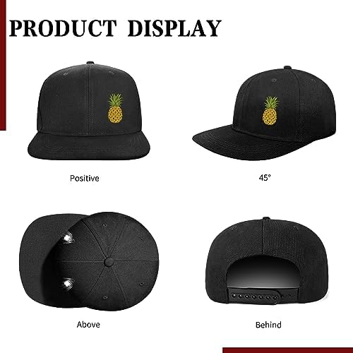 Negi Pineapple Snapback Hat for Men