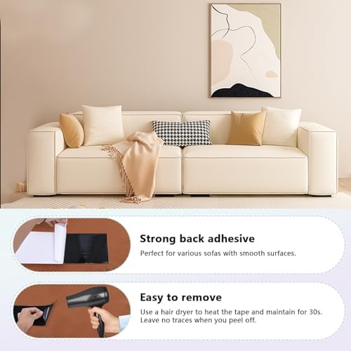 Non Slip Couch Cushion Grips with Hook and Loop Tape