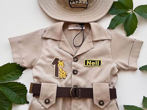 Personalized Safari Explorer Costume for Toddler