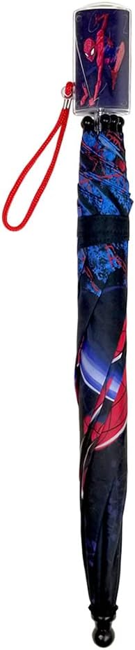 Spider-Man Kids Umbrella Black One Size 1