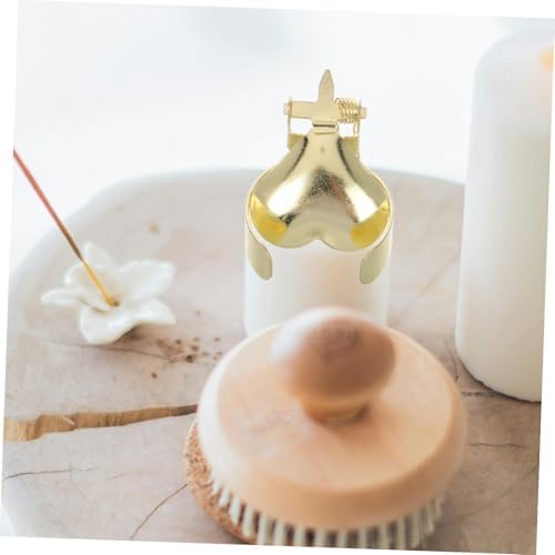 HOMOCONO Metal Heart Candle Snuffer for Home Decor