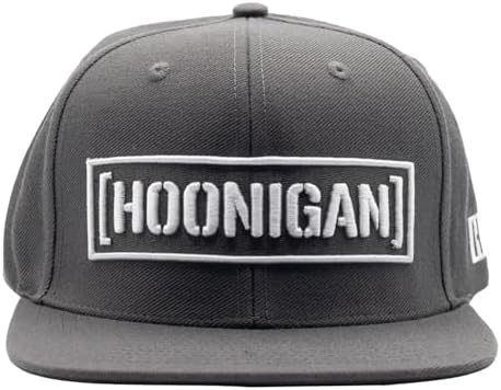 Hoonigan Censor BAR Snapback Hat for Men