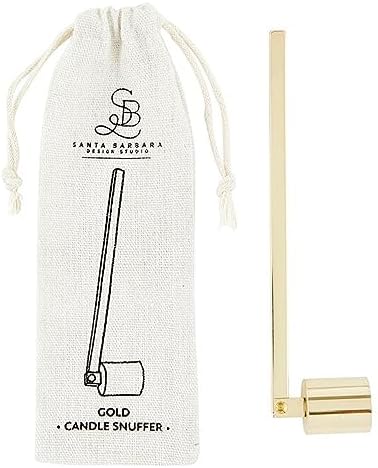 Santa Barbara Design Studio Candle Snuffer Gold 6 Inch