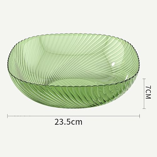 DXIXD Dark Green Decorative Fruit Bowl 1