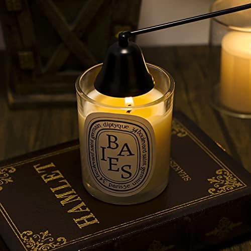 Lsnisni Candle Wick Cutter and Trimmer Set - 4-Piece Windproof Electric Lighter