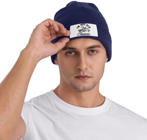 Im Not Old Im Classic 4 Knitted Hat Black Winter Warm Cap