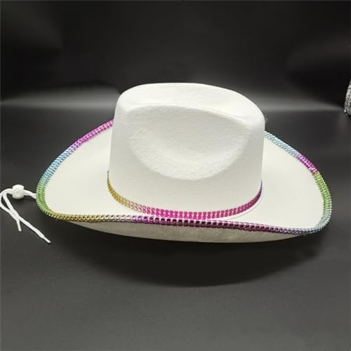Diamond-Studded Cowboy Hat for Boys and Girls