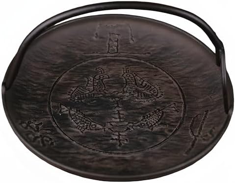 SECHUDO 7 Small Cast Iron Tray - Decorative and Functional