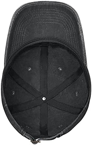 Leopard Print Baseball Cap - Washed Denim Lightweight Breathable