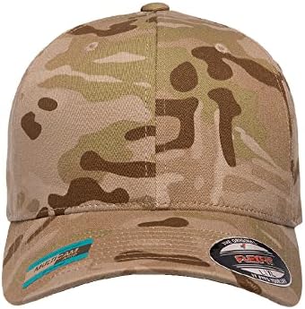 Flexfit Wooly Combed 6-Panel Baseball Cap - Stretch Fitted
