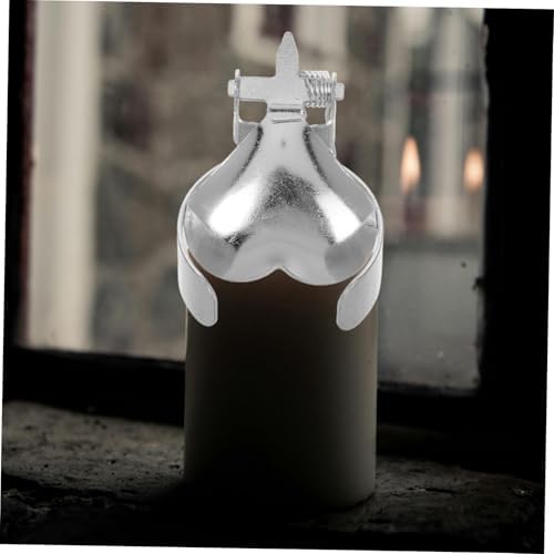 VOSAREA 2Pcs Heart Shaped Candle Snuffer Extinguisher 1