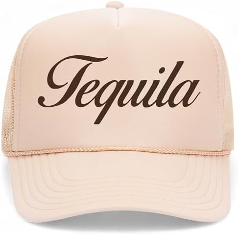 Tequila Trucker Hat Premium Foam Snapback for Men Women