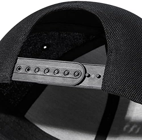 Tijeyi Black Snapback Hat with Cross Design