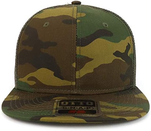 Armycrew Camouflage Cotton Twill Snapback Hat 1