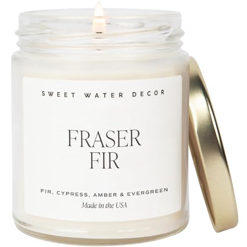 Sweet Water Decor Pine Scented Soy Candle 9oz