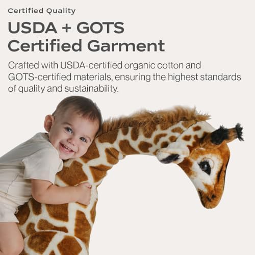 MON CHOU Organic Cotton Ribbed Joggers for Baby