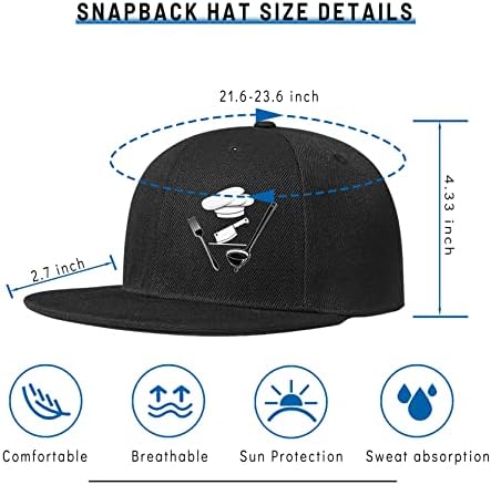 Tijeyi Black Snapback Hat for Men Boys