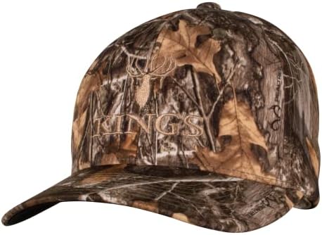 Kings Camo Hat with Stretch-Cotton Fabric