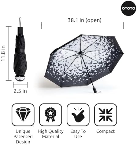 OTOTO Spookula Vampire Folding Umbrella