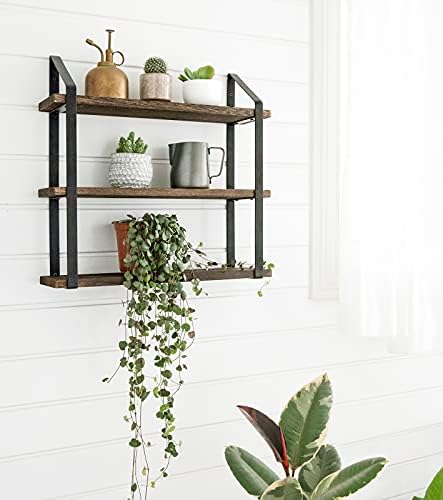 Mkono 3 Tier Floating Wall Shelf 235 Inch