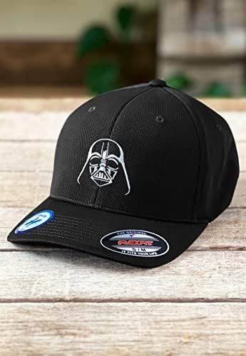 SW Vader Helmet Embroidered Flexfit Cool Dry Sport Cap